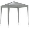 vidaXL Tente de f&ecirc;te 200 x 200 x 240 cm Gris clair PE et acier