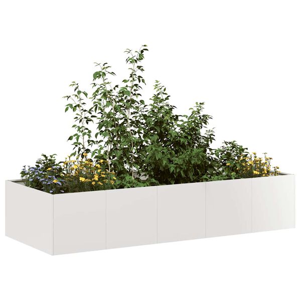 vidaXL Jardini&egrave;re 200x80x40 cm acier inoxydable
