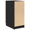 vidaXL Cabinet de Bureau Ch&ecirc;ne noir 33 x 50 x 75 cm Bois d'ing&eacute;nierie
