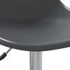 vidaXL Chaise pivotante de bureau Gris clair PP