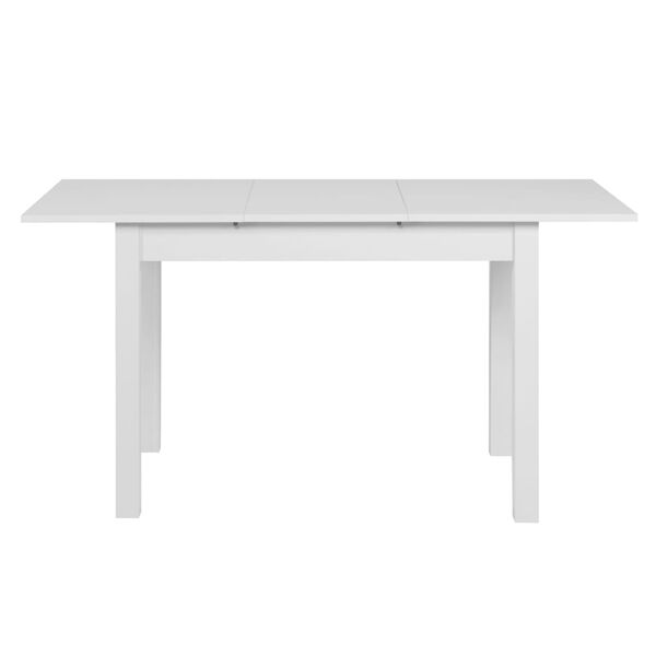 Finori Table &agrave; d&icirc;ner extensible Mora 80B blanc