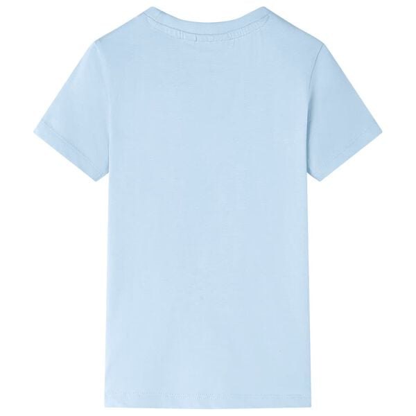 T-shirt pour enfants bleu clair 116