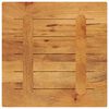 vidaXL Dessus de table 60x60x2,5 cm carr&eacute; bois massif manguier