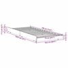 vidaXL Cadre de lit Naturel 75 x 190 cm Pin massif