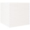 vidaXL Jardini&egrave;re blanc 70x70x68,5 cm bois de pin massif