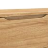 vidaXL Banc de couloir avec tiroir FLORO Cire marron 115 x 40 x 45 cm