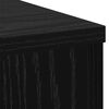 vidaXL Support de Plante 2 pcs Ch&ecirc;ne noir 30 x 30 x 70 cm