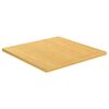vidaXL Dessus de table 90x90x2,5 cm bambou