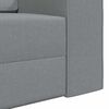 vidaXL Canap&eacute;-Lit 200cm Gris clair tissu