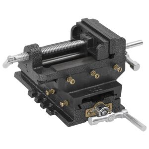vidaXL &Eacute;tau de perceuse &agrave; pression manuelle 78 mm