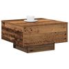 vidaXL Table basse Bois Ancien 55 x 55 x 31 cm