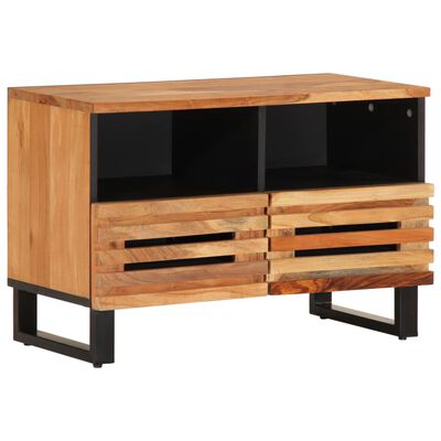 vidaXL Meuble TV 70x34x46 cm bois d'acacia massif