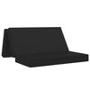 vidaXL Canap&eacute;-lit pliable 160 x 67 x 45 cm Noir