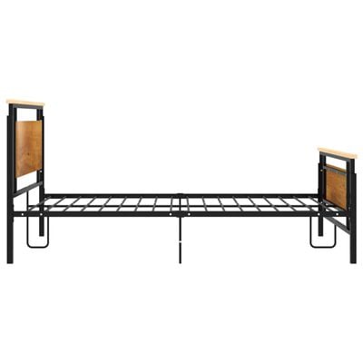 vidaXL Cadre de lit sans matelas métal 120x200 cm