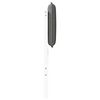 vidaXL T&ecirc;te de lit capitonn&eacute;e Blanc et gris clair 160 cm Pin massif