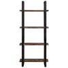 vidaXL Biblioth&egrave;que 4 niveaux 80x40x180 cm Bois solide de r&eacute;cup&eacute;ration