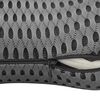 vidaXL Coussin cervical, Coussin dorsal Gris Mousse &agrave; m&eacute;moire de forme