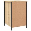 vidaXL Table de chevet ch&ecirc;ne sonoma 40x42x60 cm bois d'ing&eacute;nierie