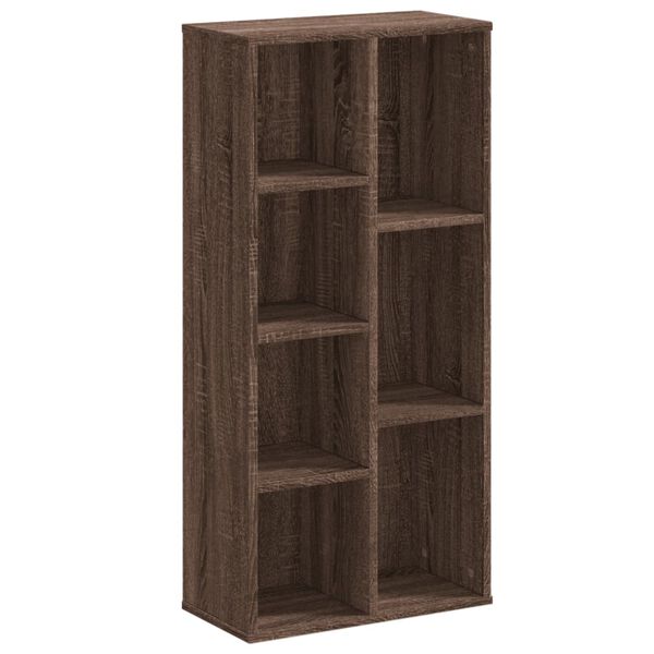 vidaXL Biblioth&egrave;que ch&ecirc;ne marron 50x25x105 cm bois d'ing&eacute;nierie