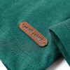 T-shirt enfant &agrave; manches longues vert 128