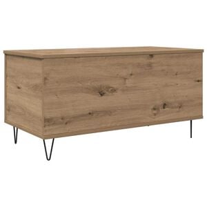 vidaXL Table basse ch&ecirc;ne artisanal 90 x 44.5 x 45 cm Bois d'ing&eacute;nierie
