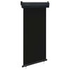 vidaXL Auvent lat&eacute;ral de balcon 105x250 cm noir