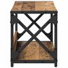 vidaXL Support d'imprimante Bois Ancien 44 x 26 x 31.5 cm