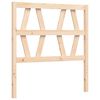 vidaXL Cadre de lit sans matelas bois massif