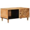 vidaXL Table basse Marron 80 x 50 x 40 cm Bois de mangue massif