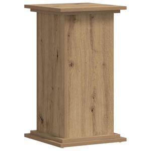 vidaXL Support de Plante Ch&ecirc;ne 33 x 33 x 60 cm Bois d'ing&eacute;nierie
