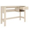 vidaXL Bureau HAMAR Marron miel 110x40x75 cm Bois massif de pin