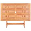 vidaXL Ensemble &agrave; manger d'ext&eacute;rieur 5pcs Gris Bois eucalyptus solide