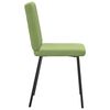 vidaXL Chaises à manger lot de 2 Vert clair Velours