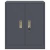 vidaXL Armoire de rangement Anthracite 60 x 40 x 70 cm Acier