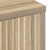 vidaXL Cabinet de salle de bain Ch&ecirc;ne Sonoma 39,5 x 36 x 88 cm