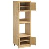 vidaXL Armoire avec &eacute;tag&egrave;re Miel 66 x 58 x 207 cm Pin massif