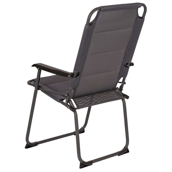 Bo-Camp Chaise de camping Copa Rio Comfort XXL Air Gris