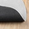 vidaXL Tapis OVIEDO &agrave; poils courts gris &Oslash; 160 cm