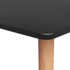 vidaXL Ensemble de bar 7 pcs Noir et blanc