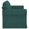 vidaXL Canap&eacute; Vert fonc&eacute;