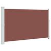 vidaXL Auvent lat&eacute;ral r&eacute;tractable de patio 180x314 cm Marron