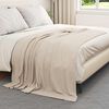 vidaXL Jet&eacute; Beige 200 x 150 cm Toison