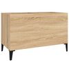 vidaXL Armoire &agrave; disques ch&ecirc;ne sonoma 74,5x38x48 cm bois d'ing&eacute;nierie