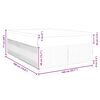 vidaXL Sommier &agrave; lattes de lit et matelas Gris fonc&eacute; 140x190cm Velours