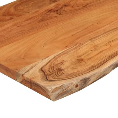 vidaXL Dessus de table 70x60x2,5 cm rectangulaire bois massif acacia