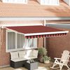 vidaXL Auvent Orange et marron 300 x 250 x 165 cm