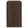vidaXL Armoire &agrave; chaussures ch&ecirc;ne marron 80x42x69 cm bois ing&eacute;nierie