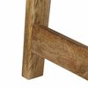 vidaXL Table console 90x32x75 cm bois massif de manguier brut