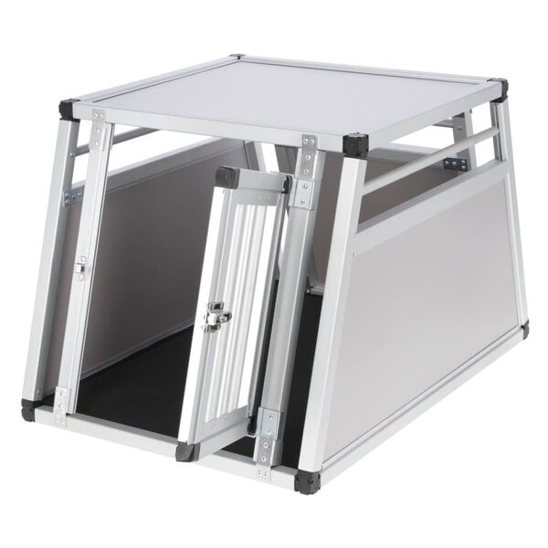 Kerbl Caisse de transport pour chiens Barry 77x55x50 cm Aluminium