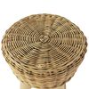 vidaXL Tabourets de bar lot de 2 rotin naturel